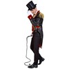 Widmann 60831 Kostüm Frack Costume Party Fashion Tailcoat, Multicoloured, S