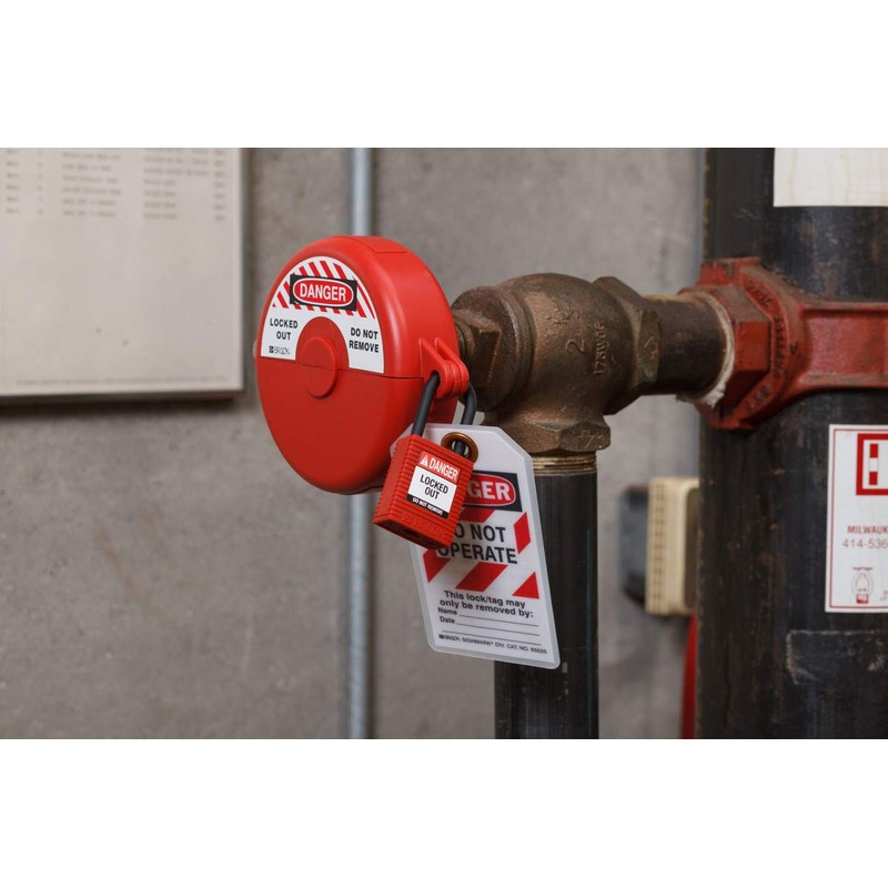 SafeKey Compact Padlock, 33mm x 67mm x 19mm, Black