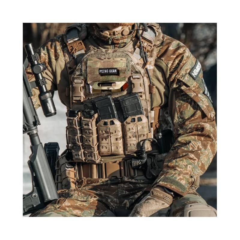 PETAC GEAR Tactical Ifak Pouch,Molle First Aid Micro Trauma Kit