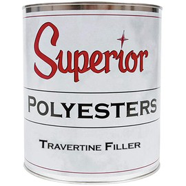 1 Qt. Superior Polyester Travertine Filler Adhesive