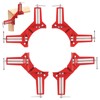 Mardatt 4Pcs 90 Degree Right Angle Clip, Picture Frame Corner