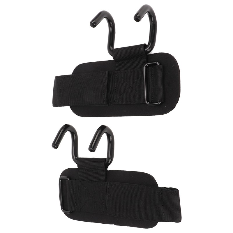 2pcs Wrist Rod Hook Straps Nylon Steel Adjustable Wrist Support