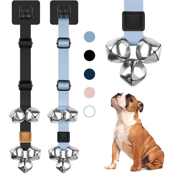 2 Pack Dog Bells to Go Outside Dog Door bell