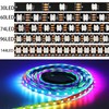 DC5V WS2812 WS2812B LED Strip Black White PCB 30/60/74/96/144LEDS/M RGB