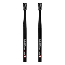 CURAPROX Ultra Soft Cepillos de Dientes Duo Pack Negro/Blanco