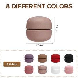 Wukong 8 Pack Magnetic Hijab Pins, Mini No-Snag Magnetic Scarf Clasps Multi-Use for Women Men Shawl Scarves Clothes