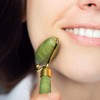 Jade Face Roller - GLAMZA Double Ended Facial Roller &