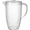 eMKay® Reusable Four Clear Dimple Plastic Champagne Flutes (200ml) &