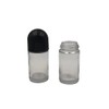 2Pcs 50ml Clear Glass Roll on Bottles Empty Roller Bottles