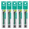 Pilot FriXion Ball Slim Multi-Color Refill 0.5mm Refills 5-Pack Green LFBTRF12EF-Gx5 1-Pack of 5