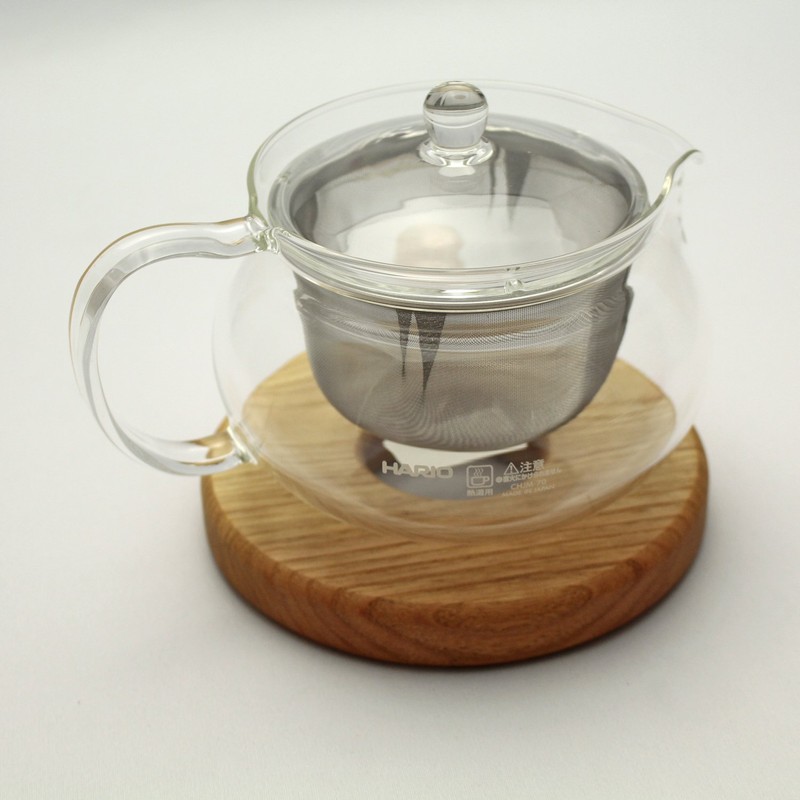 Tosa Dragon Trivet, Chestnut φ 14 × 2 cm NB