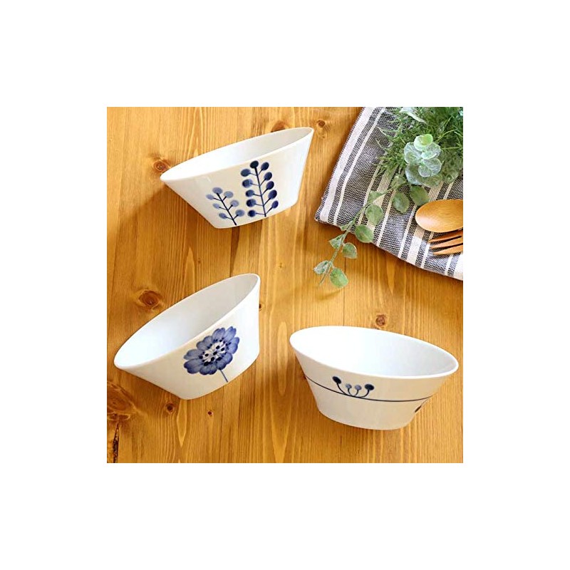 Hasamiyaki Flowers Multi-Purpose Pot, Diameter 5.0 inches (12.7 cm), Approx.