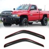 Kucaruce 92352 Side Window Visor Deflector Rain Guard,in-Channel Style Shatterproof