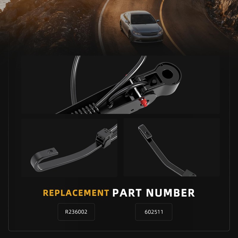 JAVOUKA Windshield Wiper Arm fits for peterbilt 379 1990-2007 Wiper