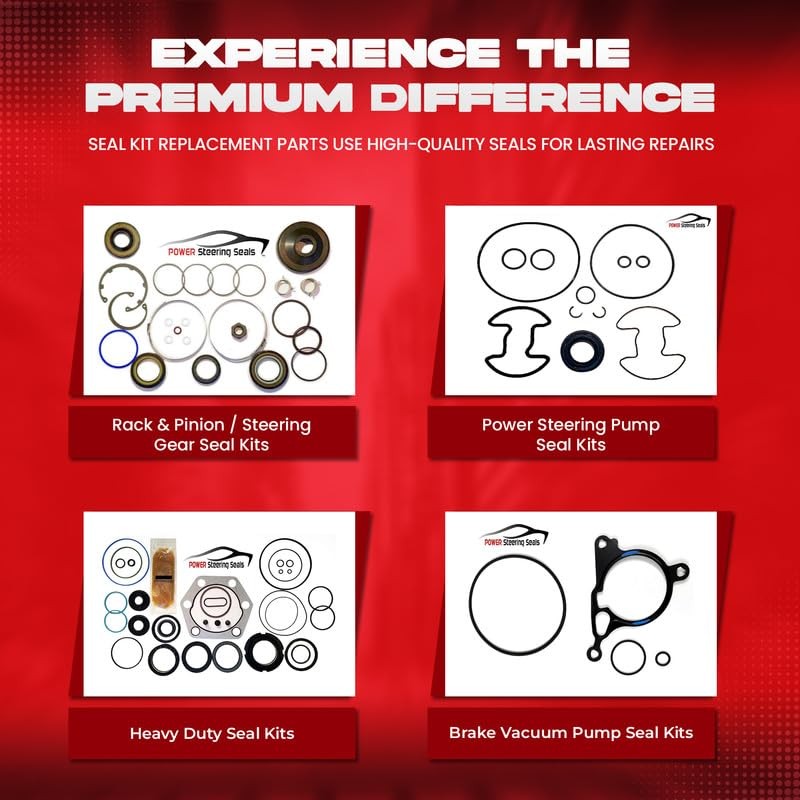 Power Steering Seals - Precision Power Steering Pump Seal Kit