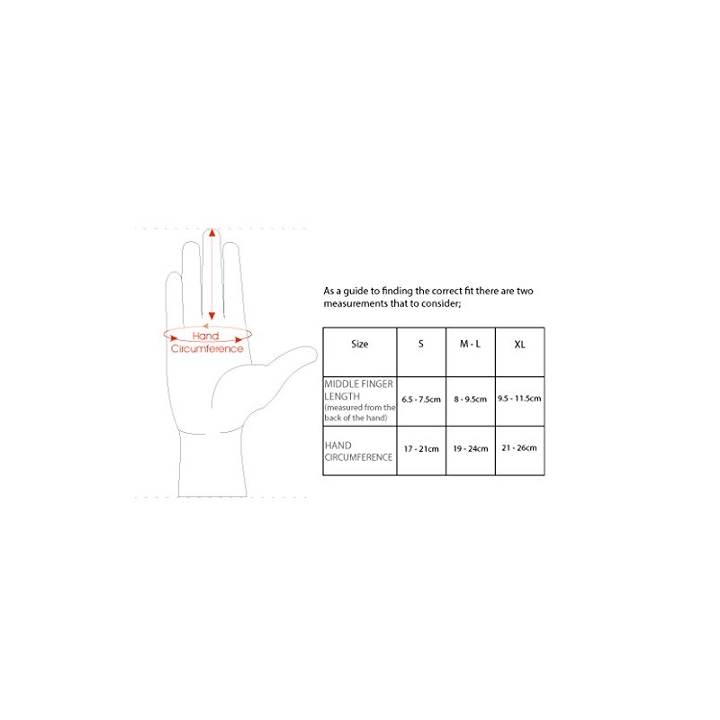 EDZ Merino Wool Thermal Liner Gloves - Black, S