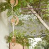 Glitzhome 8.5ft Rain Chain for Gutters 8-Piece Faux Copper Patina