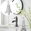 Ipetboom Ceramic Travel Silver Pump Shower Bathroom Tower Hand Eiffel