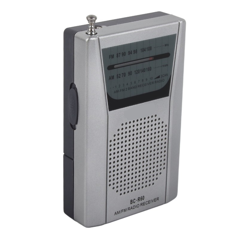 Portable Radio Portable Pocket Small Mini Multifunctional Practical AM FM