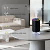 Waterless Essential Oil Car Diffuser with Color LED Voice Ambient