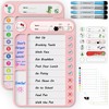 2 Pcs Magnetic Chore Chart for Kids, ADHD Task Tracker