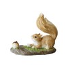 Gemmia Miniature Fairy Garden Squirrel Phone Stand Phone Holder- Lucky