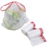 Jekiyo 8 Gallon Medium Trash Bags, Drawstring Clear Garbage Bags,