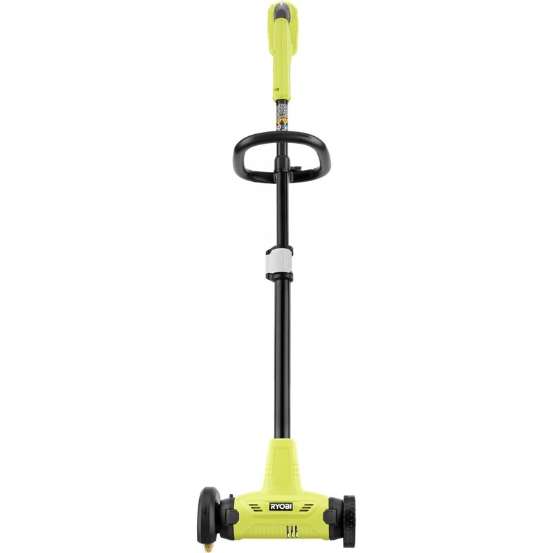 RYOBI ONE+ 18V Patio Cleaner with Wire Brush Edger Weed