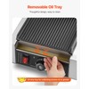 VEVOR Commercial Panini Grill, 1800W Electric Sandwich Panini Maker, Stainless