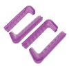 2Pair Ice Skate Guards Hockey Shoe Blade Cover Adjustable Silicone