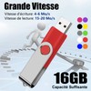 USB Flash Drive 16GB EASTBULL USB 2.0 Flash Drive Rotating