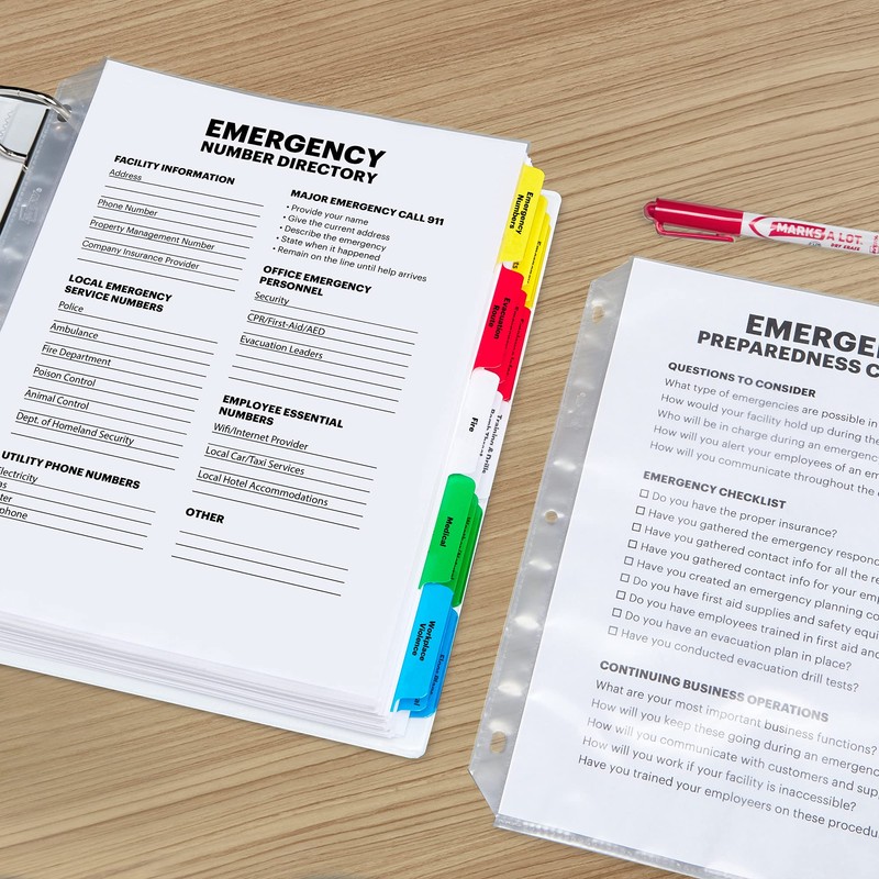Avery Clear Heavyweight Sheet Protectors, Non-Glare, Easy Load, 200 Document