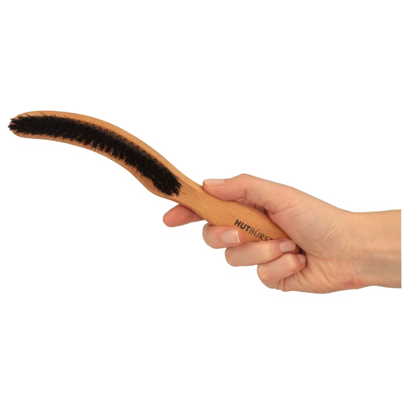 Breiter Hat Brush Textile Brush for Cleaning Felt Hats, Made