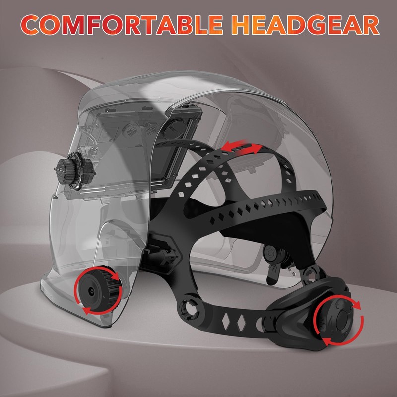JustHot Welding Helmet Headgear Replacement Welding Hood Headgear Adjustable Welding