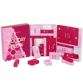 Dynaeuty Makeup Advent Calendar 2024, Christmas 24 Days Countdown Calendar Makeup Gift Set, Christmas Individual Gift Box Calendar for Women Full Kit (C)