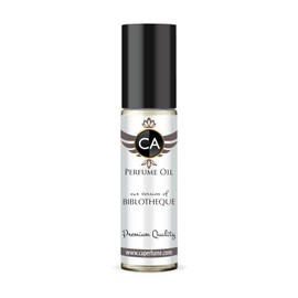 CA Perfume Impression of Biblotheque Unisex Eau De Parfum Floral Woody Musk Scent Long Lasting Unisex Fragrance Travel Size TSA Ready for Day and Night Wear 0.33 Fl Oz 10ml
