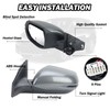 MOFOAP Driver Side Mirror Compatible with Honda CR-V 2017-2022 Rear