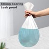 0.5 Gal Trash Bags Small 240 pcs Clear Strong Tiny