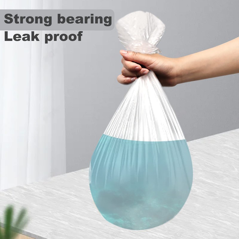 0.5 Gal Trash Bags Small 240 pcs Clear Strong Tiny