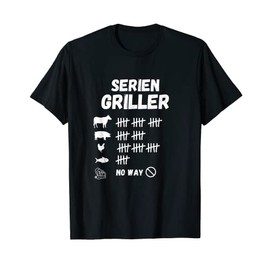 Mens Series Grill Fan Barbecue BBQ Men Gift T-Shirt