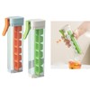 MEIBAOGE Easy Demould Ice Maker with Handle Single Hand Press