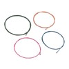 4Pcs Electric Bass String Set Clear Bright Sound Metal Colored