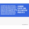 Lovibond Plastic 10 ml Cells with Cap (Pack of 5)