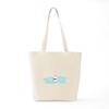 CafePress Fishing Line Bobber Tote Bag Reusable Natural Beige Canvas