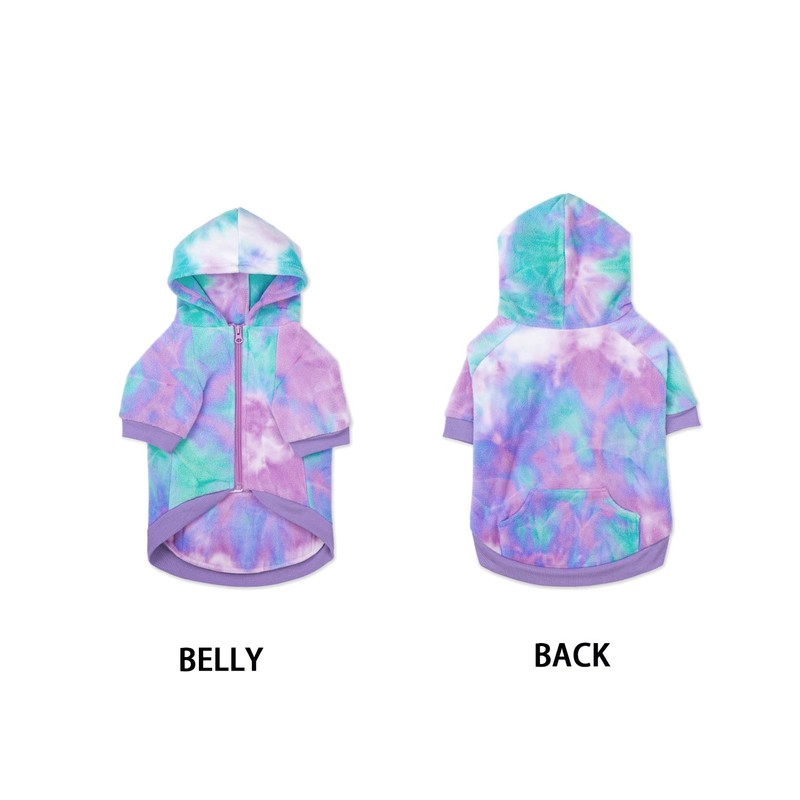 French Bulldog Clothes Dog Hoodie Sweatshirts with Pockets for Small