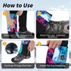 HIGH EXPERIENCE Leg Gaiters 100% Waterproof Adjustable Shoe Snow Boot