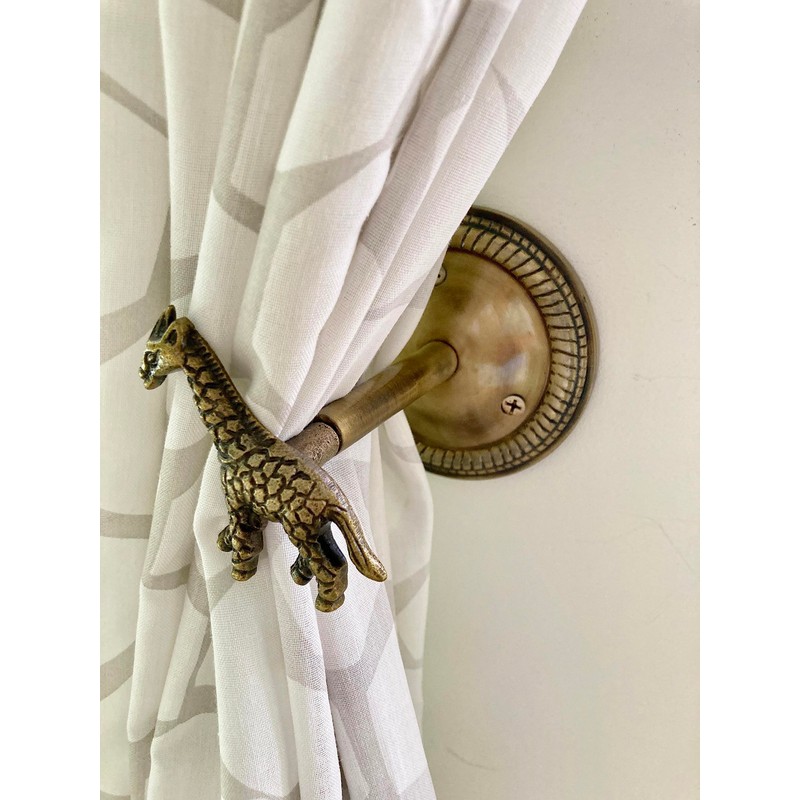 Animal Hook, Curtain Hold Back, Tie Back, Jewellery Hook, Antique