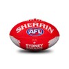 Sherrin AFL Sydney Swans Song Football, Size 2