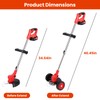 Electric Weed Wacker Cordless, 3 in 1 48V Electric Grass
