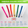 White Marking Whiskers with Stakes - 100 Pack - Durable